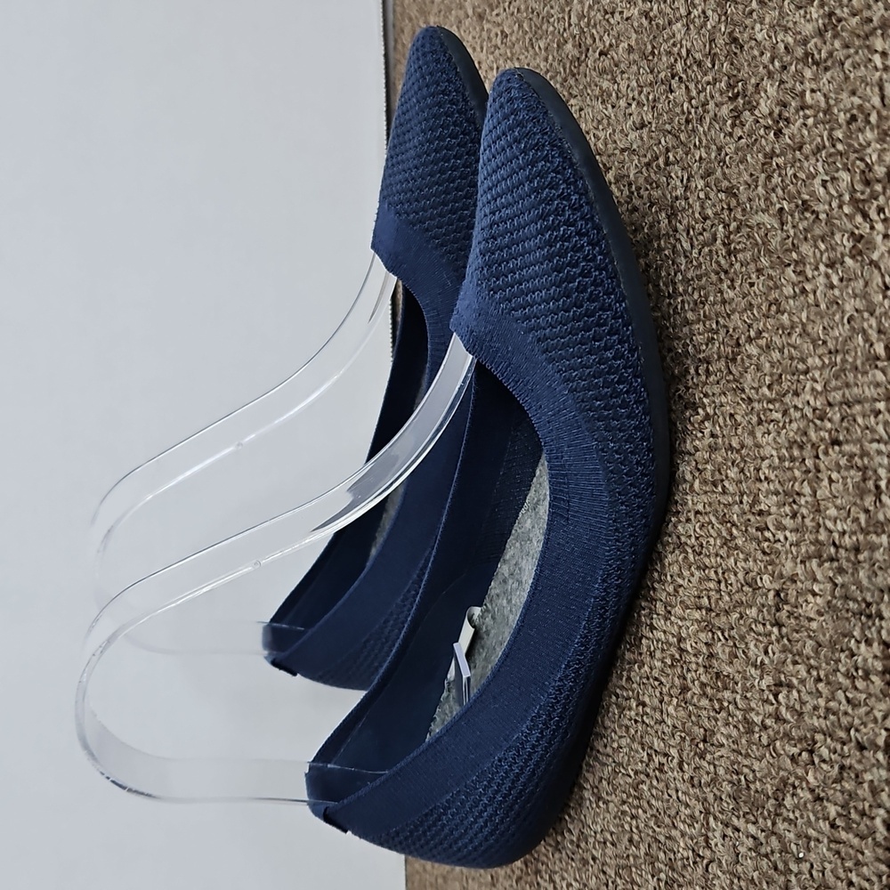 Allbirds Tree Breezers Ballet Slip On Shoes Blue Womens Sz 8.5